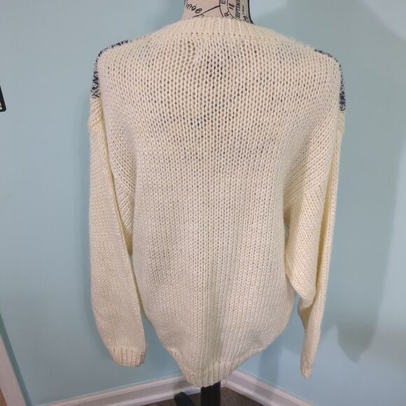 Peter england handmade sweater large grandpa core Cozy vintage grandpa sweater - Picture 2 of 5